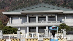 청와대 분수대 앞서 승용차 돌진 사고, 경찰 1명 부상…“운전 미숙 추정”