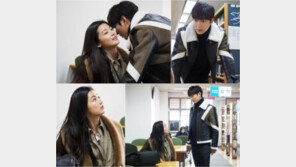 ‘푸른 바다의 전설’ 전지현-이민호 도서관 데이트…밀착 귓속말 씬 포착 ‘달달’