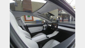 ‘미니멀 디자인’ 테슬라 모델3 인테리어 추가 공개