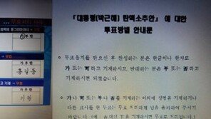 ‘박근혜 탄핵 표결’ 하태경 “국회서 무효표 사례 제시, 찬성무효표 나온다면 고의적인 것”