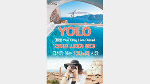 [카드뉴스]YOLO(욜로) 라이프 시대! 급성장하는 ‘1코노미’ 시장