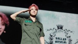 ‘충성’ 김준수 “뮤지컬&발라드 콘서트, 입대 전 마지막 공연…건강히 다녀오겠다”