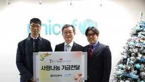 모두투어, 유니세프에 ‘사랑 나눔 기금’전달