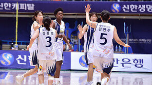 신한은행 반전 키는 ‘하이파이브’