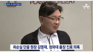 김영재 “朴대통령 얼굴 피멍자국, 필러자국 같다…난 시술한 적 없어”