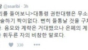정청래 “‘공개’ 최순실 녹음파일, 증거인멸 작전 허술…수준 이하”