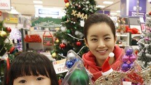 성탄 장식, 색색 소품으로 부담없이 꾸며요