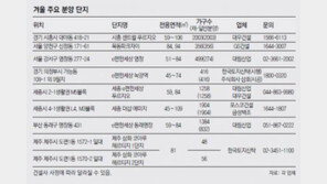 [화제의 분양현장]실수요자에게 넓어진 문… “겨울 분양을 노려라” 