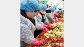 ‘사랑의 김장’ 담그기