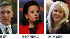 트럼프의 강성 일색 백악관 안보보좌진 ‘정책 균형감’ 우려