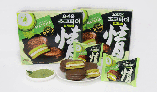 ‘초코파이情 말차라떼’ 출시 한달만에 1000만개 돌파