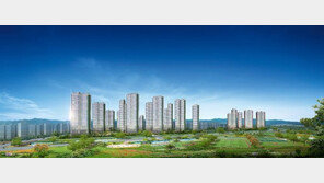 [화제의 분양현장]합리적 모집가로 누리는 대단지 프리미엄