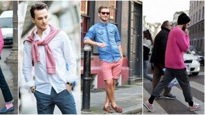 “남자라면 역시 핑크”…性 경계 무너진 패션계 ‘핑크 마케팅’