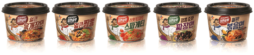 CJ제일제당, 냉장컵면 5종 출시