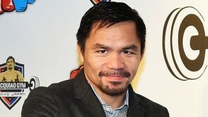 ‘복싱 영웅’ 파퀴아오, 국내서 애장품 바자회 연다