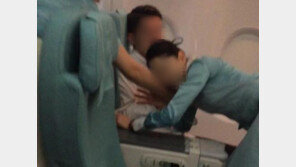 기내난동 대처 미숙… 대한항공 보안 구멍 뚫려