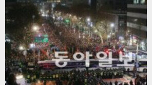 크리스마스 주말 9차 촛불집회 ‘산타’도 등장