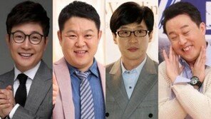김구라 김성주 유재석 정준하, MBC연예대상 대상 트로피 두고 경합