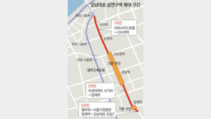 강남대로 금연거리 총 5km로 연장