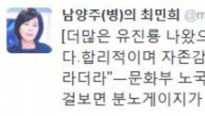 최민희 “유진룡, 분노게이지 높았던듯…박근혜 내각에 있었다니 기이해”