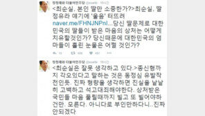 정청래 “최순실 종신형 각오 발언, 동정심 유발작전…잘못 생각하고 있다”