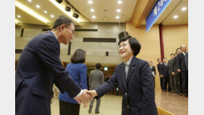 ‘첫 女은행장’ 권선주 기업은행장, 퇴임…“39년간 은행은 저의 둥지였다”