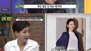 김구라 “김정민과 열애설? 김정민母 나와 동갑”