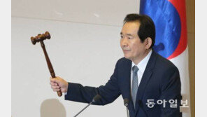 정세균 “심정은 이해하지만 ‘최순실 강제구인법’ 직권상정 권한 내게없다”