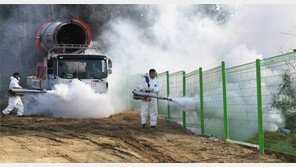 AI 방역 나선 기장군수