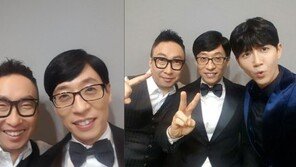 박명수, ‘2016 mbc 연예대상’ 유재석과 인증샷…잘라낸 인물은? 황광희 “저도 있었어요”