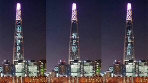 롯데월드타워, 31일밤 정유년 맞이 카운트다운