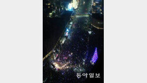 ‘송박영신(送朴迎新)’ 촛불집회, 누적 1000만 넘을까…김진태 “태극기 집회 참석”