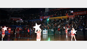 새해 맞이 농구 경기 ‘흥행 대박’