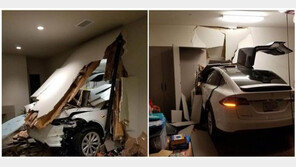 손지창 '테슬라 모델 X'…급발진인가? 가속 페달 실수인가?