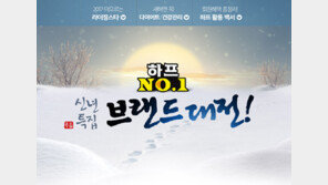 하프클럽 ‘신년특집 브랜드 대전’…인기 패션 아이템 최대 94% 할인