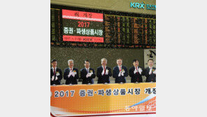 “올해 대박 나길”… 한국거래소 개장