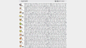 [오늘의 운세/1월3일] 