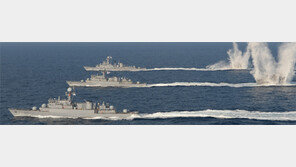 “적 잠수함 격침”… 해군, 새해 첫 해상기동훈련