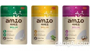 풀무원, 반려견 프리미엄 간식 ‘아미오 헬씨믹스 트릿’ 3종 출시