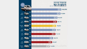 지난해 국산차 쏘렌토·SM6 선전… 쏘나타·모닝 주춤