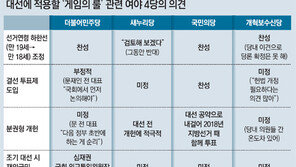 ‘만 18세 투표권’ 신당도 긍정적…결선투표제는 합의 가능성 낮아