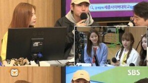 ‘컬투쇼’ 샘김 “정승환과 동거, 너무 좋아”…야한 차림으로 철봉운동? 질문에 진땀