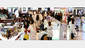 롯데면세점 월드타워점 영업 재개… 첫날 5000명 ‘북적’