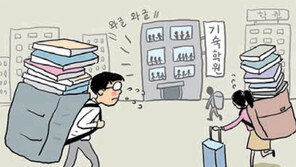 “또 불수능?” 예비고3 기숙학원 북적