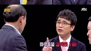 ‘썰전’ 전원책, 토론 태도 논란에 사과 “자제 못 했다. 시청자들께 대단히 죄송”