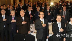 헌정회 신년하례식 열려