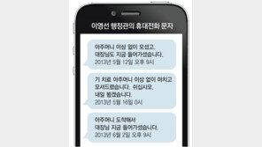 저녁 9시에 “氣치료 아주머니 도착”… 특검, 이영선 靑행정관 ‘비선진료’ 보고 메시지 확보