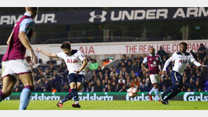 8호골인데… 손흥민 표정은 왜 이래