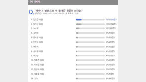 청문회 최고 스타는 누구?…검사 출신 김경진, 기자 출신 박영선 1·2위