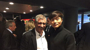 산투스 만난 남기일 감독…무슨 조언을 들었을까요